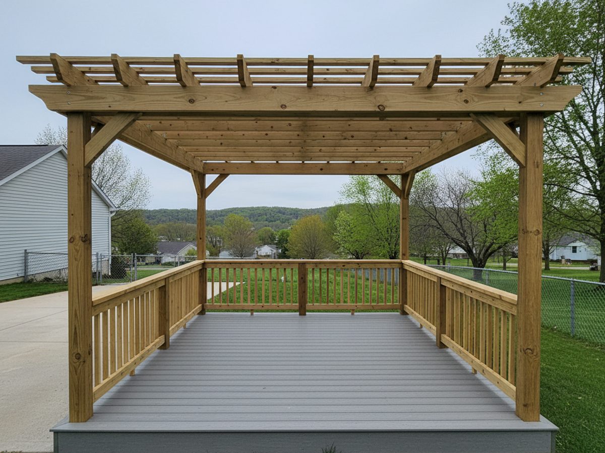 Deck Repair completed by Absolute Deck Solutions in Sidney, OH