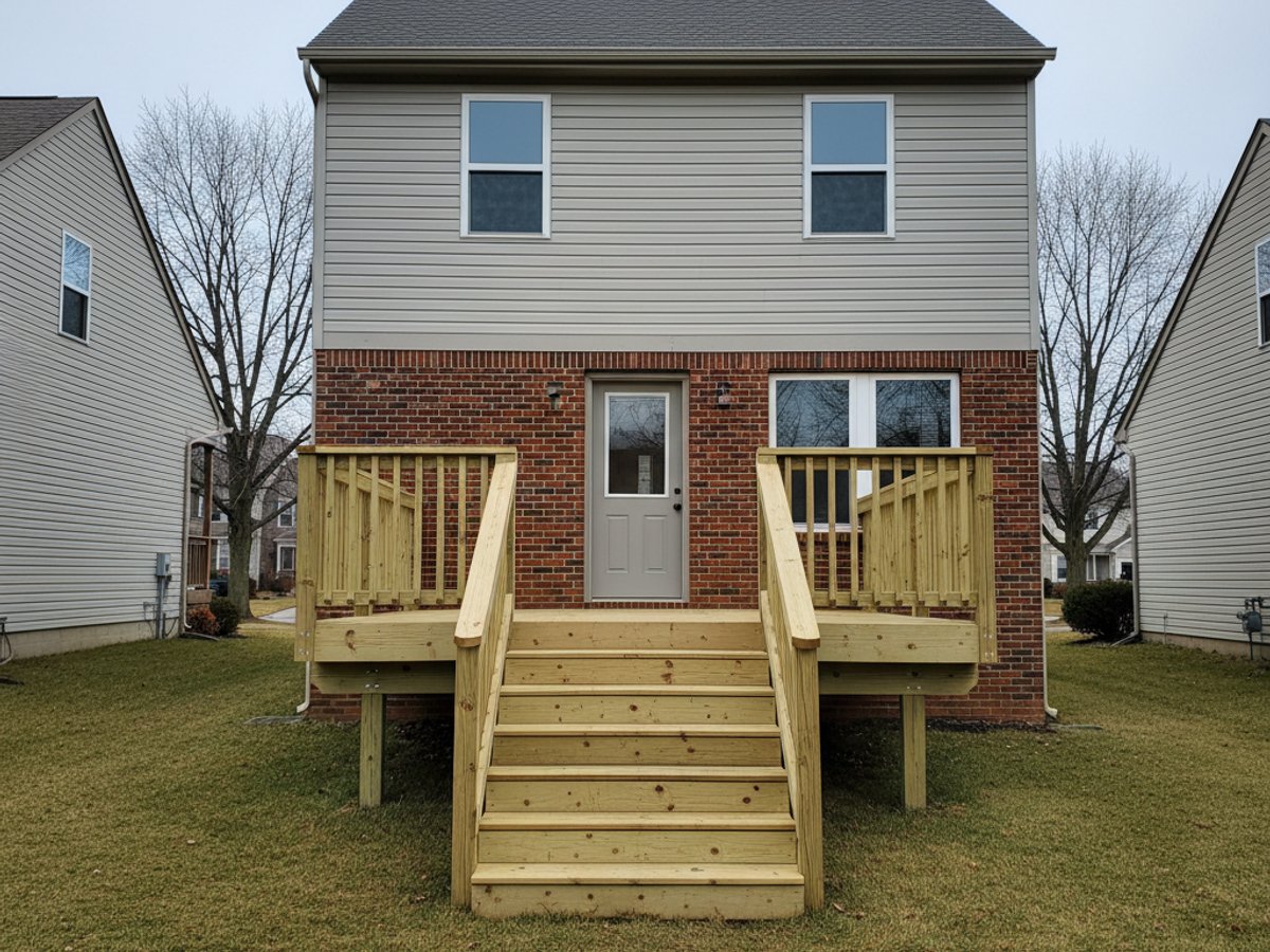 Pre-Sale Deck Inspection completed by Absolute Deck Solutions in Tipp City, OH